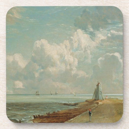 Dessous-de-verre John Constable| Harwich, The Low Lighthouse and B (Devant)