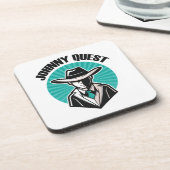 Dessous-de-verre Johnny Quest (Côté gauche)