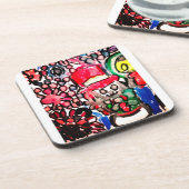 Dessous-de-verre Joie de neige (Côté gauche)