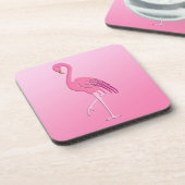 Dessous-de-verre Joli flamant rose (Côté gauche)
