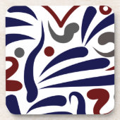 Dessous-de-verre Joli motif abstrait (Devant)