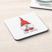 Dessous-de-verre Joli Noël Gnome Aquarelle Art (Côté gauche)