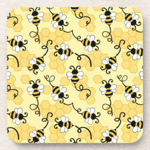 Dessous-de-verre Joli petit motif abeilles