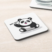 Dessous-de-verre joli petit panda (Côté gauche)