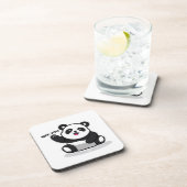 Dessous-de-verre joli petit panda (Côté Droit)