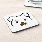 Dessous-de-verre Joli rose (Côté gauche)