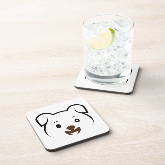 Dessous-de-verre Joli rose (Côté Droit)