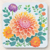 Dessous-de-verre Jolie Dahlia (Devant)