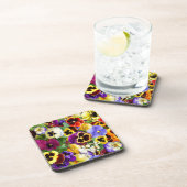 Dessous-de-verre Jolies Pansies (Côté Droit)