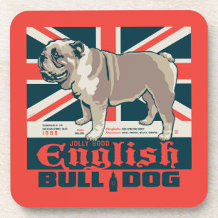 Dessous-de-verre Jolly Good English Bulldog