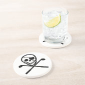 Dessous de verre jouants au golf de jolly roger de (Côté)