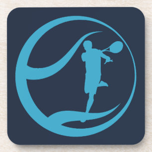 Dessous-de-verre Joueur de tennis masculin