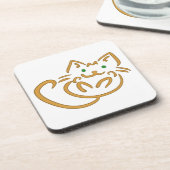 Dessous-de-verre Joueur Kitty (Côté gauche)