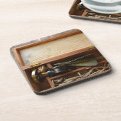 Dessous-de-verre Journal de bord antique (Côté gauche)