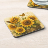 Dessous-de-verre Journal Tournesol (Côté gauche)
