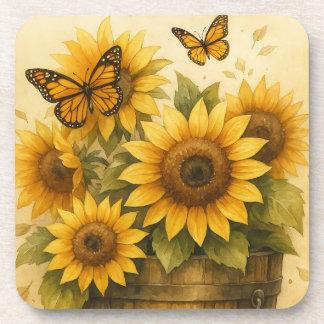 Dessous-de-verre Journal Tournesol