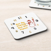 Dessous-de-verre Jovely Snowman Christmas Merveilleuse Vision (Côté gauche)