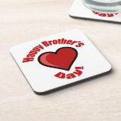 Dessous-de-verre Joyeuse Fête des Frères ! (Côté gauche)