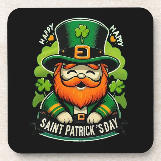 Dessous-de-verre Joyeuse Saint-Patrick (Devant)
