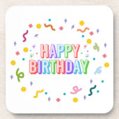 Dessous-de-verre Joyeux Anniversaire (Devant)
