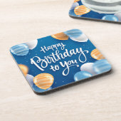 Dessous-de-verre Joyeux anniversaire pour vous (Côté gauche)