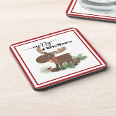 Dessous-de-verre Joyeux ChrisMoose (Côté gauche)