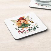 Dessous-de-verre Joyeux et lumineux, Joyeux Noël (Côté gauche)