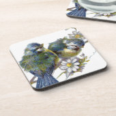 Dessous-de-verre Joyeux et Vintages oiseaux (Côté gauche)