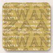 Dessous-de-verre Joyeux Kwanzaa (Devant)