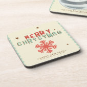 Dessous-de-verre Joyeux Noël (Côté gauche)