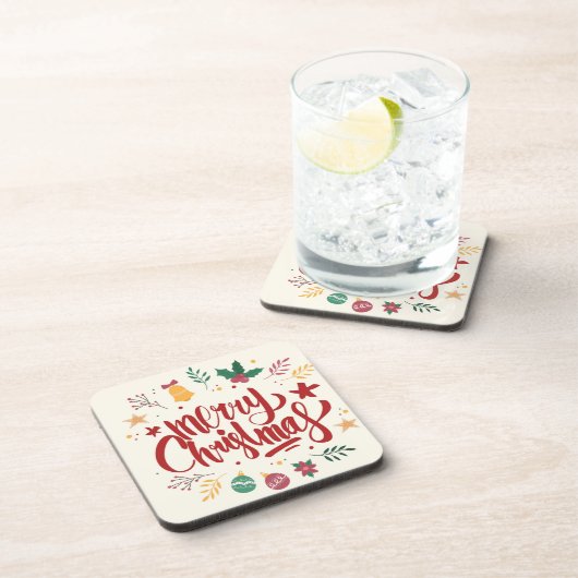 Dessous-de-verre Joyeux Noël (Côté Droit)