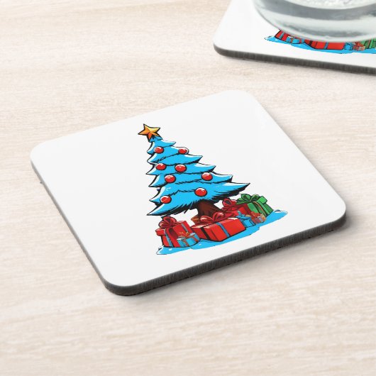 Dessous-de-verre Joyeux Noël 3D (Côté gauche)