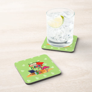 Dessous-de-verre Joyeux Noël de Floride