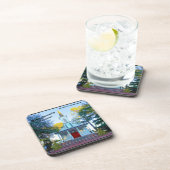 Dessous-de-verre Joyeux Noël de Lowcountry, Chapelle de Palmetto Bl (Côté Droit)