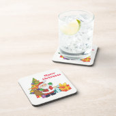 Dessous-de-verre Joyeux Noël Père Noël (Côté Droit)