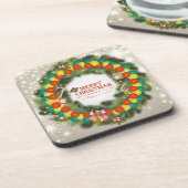 Dessous-de-verre Joyeux Noël Pickleball 1 (Côté gauche)