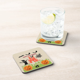 Dessous-de-verre Joyeux Spooktastic Halloween