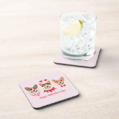 Dessous-de-verre Joyeux Valentines Day Pembroke Welsh Corgi Chiens (Côté Droit)