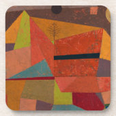 Dessous-de-verre Joyful Mountain Landcape par Paul Klee (Devant)