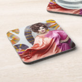 Dessous-de-verre Juanita DAVANTAGE ! (Côté gauche)