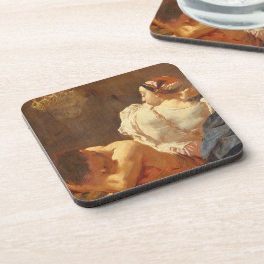 Dessous-de-verre Judith et Holofernes (Côté gauche)