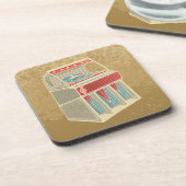 Dessous-de-verre Juke-box grunge (Côté gauche)