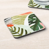 Dessous-de-verre Jungle battre la végétation tropicale (Côté gauche)