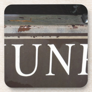 Dessous-de-verre Junk: Vintage tow truck sign