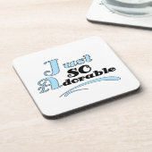 Dessous-de-verre Juste si adorable (Côté gauche)