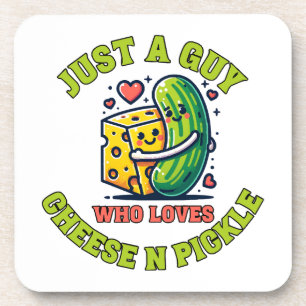 Dessous-de-verre Juste un type qui aime les pickles