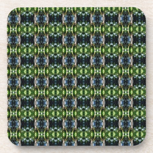 Dessous-de-verre Kaleidoscope Grün (Devant)