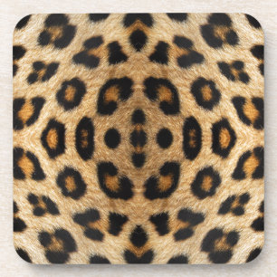 Dessous-de-verre Kaleidoscope Leopard Fur Motif