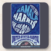 Dessous-de-verre Kamala Harris 20 janvier Inauguration 2025 (Devant)