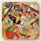 Dessous-de-verre Kandinsky Composition Peinture Abstraite (Devant)
